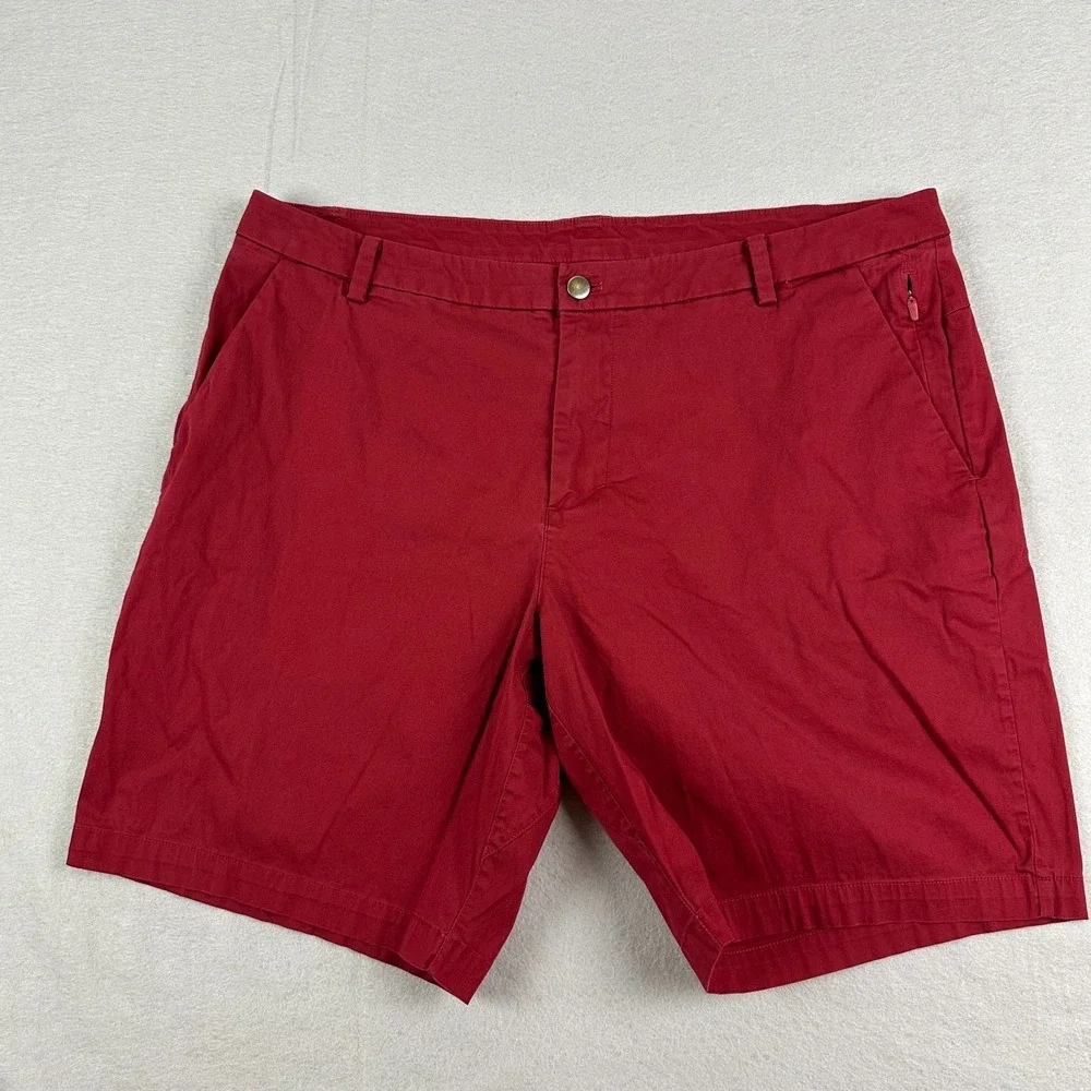 Lululemon Shorts Mens 38 Commission Short Slim Burgundy 9